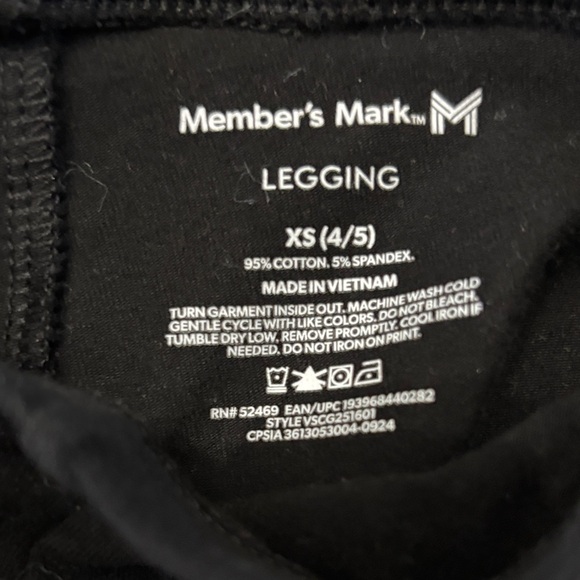 Puma Squishmallow Black and Yellow shirt Members mark Leggings - Picture 5 of 6